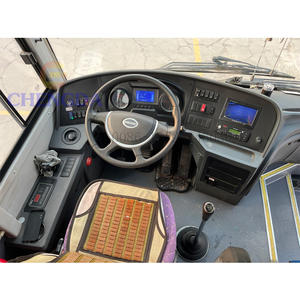 Autobús usado de buena calidad con 32 asientos, vehículo de capacidad media, autobuses de transporte público, minibús largo de alta potencia - Product Image 6