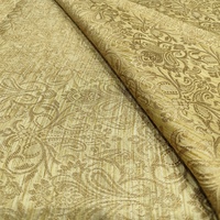 Tissu brocart traditionnel respirant, léger et à séchage rapide, style jacquard riche, tissé pour textiles de maison, vêtements ethniques, robes et chemisiers