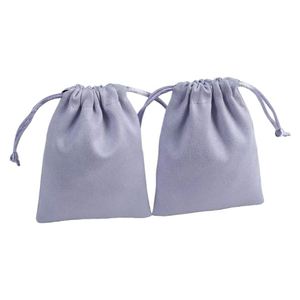 Nouvelle Pochette Cosmétique Exquise à Cordon en Flanelle, Idéale pour le Rangement des Rouges à Lèvres et Bijoux, Recyclable pour Colliers et Montres - Product Image 6