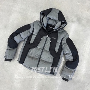 Veste d'hiver rembourrée à fermeture éclair personnalisée de haute qualité pour hommes et femmes - Product Image 2
