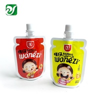 Emballage Pour Jus Enfant Sac de boisson de qualité alimentaire Pochette à bec verseur pour yaourt liquide de forme personnalisée