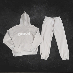 Sweat à capuche pour homme en molleton d'hiver de qualité supérieure, coupe classique, poids lourd, motif brodé de lettres, impression numérique respirante - Product Image 3