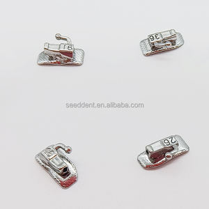 Kutu ambalaj 50 takım Molar tek diş <span class=keywords><strong>Buccal</strong></span> tüp <span class=keywords><strong>Bondable</strong></span> olmayan dönüştürülebilir/ortodontik bukkal tüp - Product Image 4