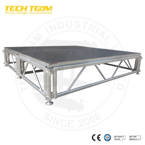 TECHTEAM Giá Rẻ Di Chuyển Gấp Bằng Gỗ Cầm Tay Gấp Giàn Sân Khấu Hệ Thống Cho Bán - Product Image 6