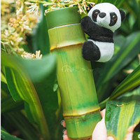 Bouteille en plastique jetable créative en forme de canne à sucre et de bambou, bouteille à jus, gobelet en plastique PET, gobelet à boisson extensible en plastique
