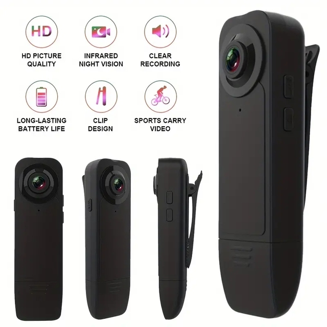 1080P Sport Hiking Mini Camera HD 1080P Pen Cam Night   Camcorder  DV Video Recorder Home Office Security