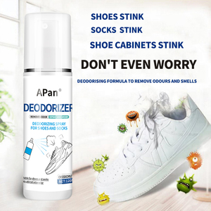 Vente Chaude d'Usine 120ml Spray Désodorisant Chaussures et Spray Nettoyant Baskets Blanches pour Élimination des Odeurs OEM - Product Image 2