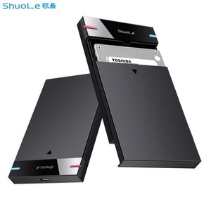ฮาร์ดดิสก์ภายนอก 4TB กล่องใส่ฮาร์ดดิสก์ USB 3.1 Type-C 5Gbps กล่องหุ้มฮาร์ดดิสก์ขนาด 2.5 นิ้ว อุปกรณ์จัดเก็บข้อมูลแบบพกพา รองรับ UASP - Product Image 4