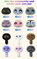 Juguete Interactivo para Mascotas con IA, Gemini, Control por Voz ChatGPT, Ojos LED, Juguete Inteligente para Compañía de Mascotas