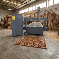 MVIP 1325 Router CNC para Trabajos en Madera DSPA11 de 4*8 pies con Mesa de Vacío, Mayor Relación Calidad-Precio