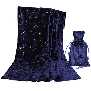 Hochwertige Super Soft Velvet Nordic Tischwäsche Stoff Moon Star Altar <span class=keywords><strong>Tarot</strong></span> Tischdecke - Product Image 1