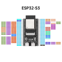Carte de développement ESP32-S3 CAM avec Wi-Fi et module caméra Bluetooth ESP32-S3-N16R8 pour kits ESP32 Cam