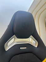 Sièges en cuir décoratifs en fibre de carbone pour GT AMG W190, emballage d'origine, housses de sièges de voiture modifiées, vente chaude