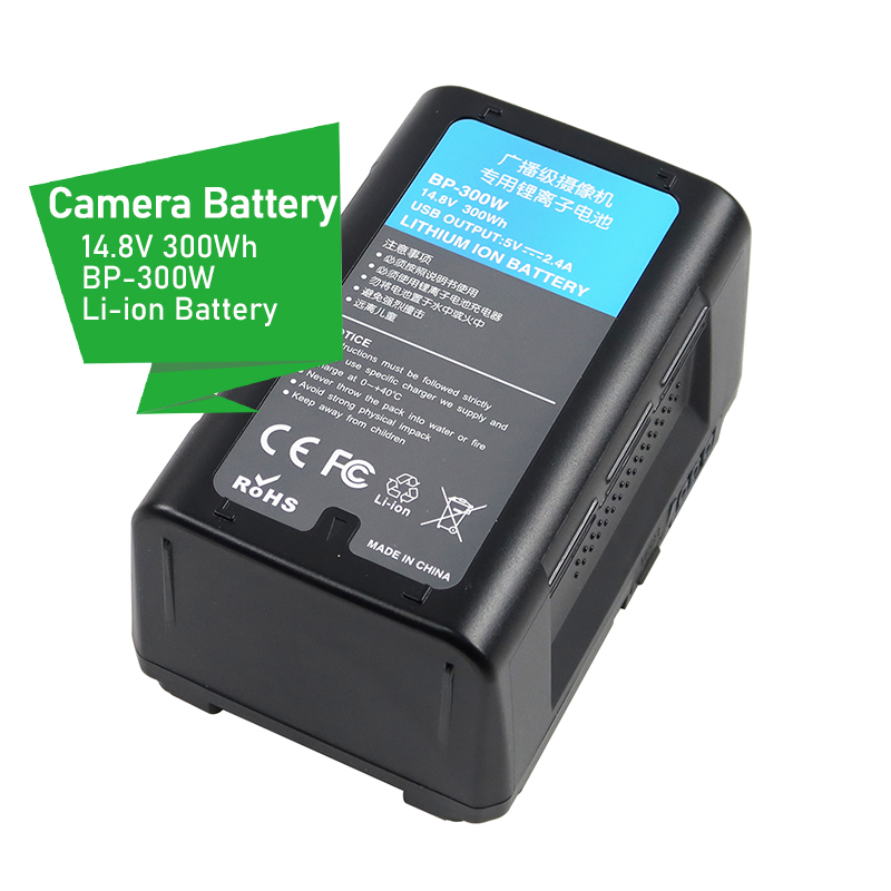 Замена 14,4 В 21000 мАч BP-300W BP-190WS BP-95WS 300Wh V крепление V замок батарея для видеокамеры вещания видеокамеры
