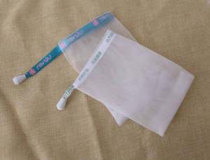 Handmade Soap Saver Pouch for <b>Shower</b>, Bamboo Charcoal Infused Soap Mesh Bag - Product Image 2