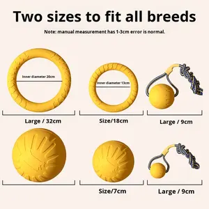 Disco Volante Moderno in EVA per Cani di Taglia Grande - Giocattolo Indistruttibile per Masticare e Addestramento - Product Image 4