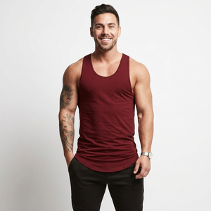 Vente directe d'usine, débardeur pour homme, design de haute qualité, débardeur de sport pour homme, débardeur en coton personnalisé - Product Image 1