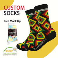 Chaussettes habillées en coton pour hommes, design personnalisé, haute qualité, tricotées jacquard, pour affaires
