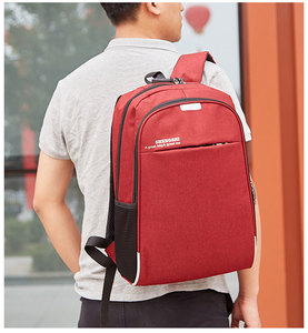 USB Charger <strong>Backpack</strong> Anti Theft Smart Laptop <strong>Backpack</strong> Bag <strong>Large</strong> Capacity Multifunction Soft Fashion <strong>Black</strong> Waterproof - Product Image 6