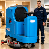 Autolaveuse Commerciale Compacte Industrielle Automatique pour Sols Vinyle, Époxy et Carrelage Marbre