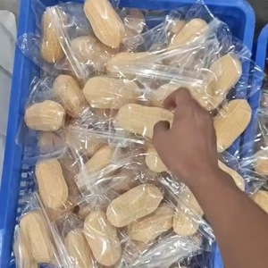 สบู่ยางกลิ่นสตรอว์เบอร์รี ลูกบอลทำมือรูปถั่วลิสง เสียงกรอบกรอบ ของเล่นบีบรูปชีส ผลิตตามสั่ง นำเข้าจากต่างประเทศ - Product Image 2