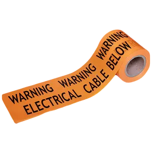 HASSUC Non-detectable PE Underground Caution Marking Warning Buried Finding Protection Tape For Cable Wire Marker