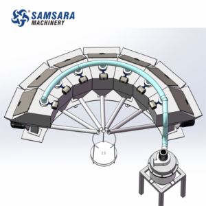 Mesin Penimbangan & Pengaduk Otomatis untuk Aditif PVC Pemuat Plastik untuk Bahan Bubuk & Pelet - Product Image 1