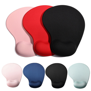 Tappetino per <span class=keywords><strong>mouse</strong></span> ergonomico in gomma in <span class=keywords><strong>silicone</strong></span> promozionale con supporto per il supporto per la sublimazione con tappetini per <span class=keywords><strong>mouse</strong></span> neri in bianco - Product Image 1