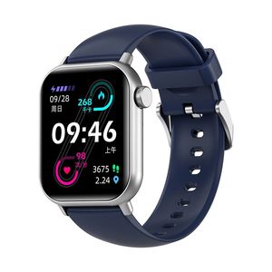 Nouvelle montre connectée ZW27 pour hommes et femmes avec appels Bluetooth, bracelet de fitness, suivi de la température, suivi du sommeil, affichage du calendrier TFT - Product Image 1