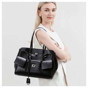 Sacs pour femmes en cuir PU, sac pour ordinateur portable de luxe pour femmes, sacs à main pour les trajets quotidiens, sacs fourre-tout de grande capacité, sac bandoulière - Product Image 1