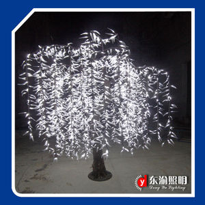 3.0 Meter Height IP65 Waterproof LED Green <strong>Light</strong> Willow Trunk <strong>Branches</strong> Artificial Christmas Tree for Outdoor Christmas Display - Product Image 3