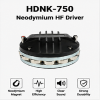 Haut-parleur à compression en néodyme HDNK-750, VC 1,4 pouces, 100W AES, 8 ohms pour système de sonorisation PA