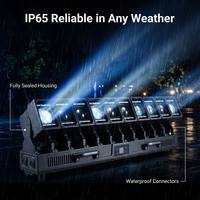 GMT Maite Outdoor 12X60W RGBW LED Moving Head Licht mit DMX512-Steuerung IP65-Zertifiziert für Bühne DJ Disco Party und Veranstaltungsdekoration