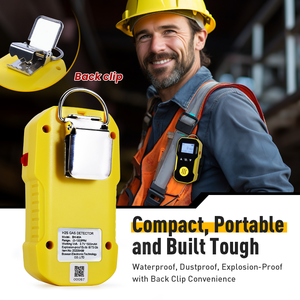 Für Bosean ATEX Single Gas Analyzer C2H4O Acetaldehyd Konzentration monitor für Laborversuche - Product Image 3