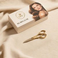 Boîte d'extension de cheveux en carton luxueux haut de gamme de 2.5 à 3mm d'épaisseur stratification mate de qualité supérieure feuille d'or matériaux recyclés UV en option