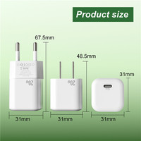 Chargeur mural USB rapide GaN PD 15W 18W 20W 25W 30W 45W 50W 65W 100W 150W pour iPhone, ordinateur portable, ordinateur de bureau, Macbook