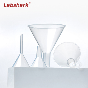 Produsen Lab corong plastik corong sekali pakai tebal leher panjang corong segitiga runcing - Product Image 5