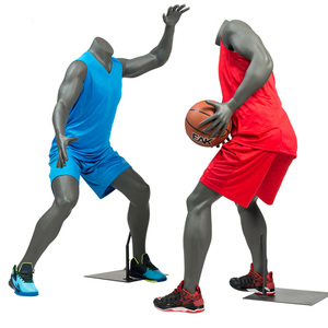 Cheap Life Size Fiberglass Headless Playing Basketball Full Body Muscle <strong>Mannequin</strong> <strong>Male</strong> for Display - Product Image 1