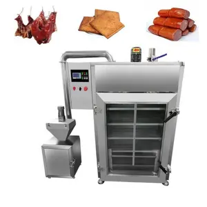 Commercial meat smoker oven Voltage 380v power 15.8KW smoke chicken making machine smoker oven