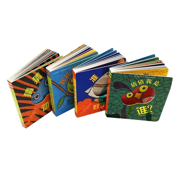 עבה נייר ילדים ספר infantiles libro para niños ילדים באיכות גבוהה של ספר סיפור הדפסת לוח ספר מדפסות
