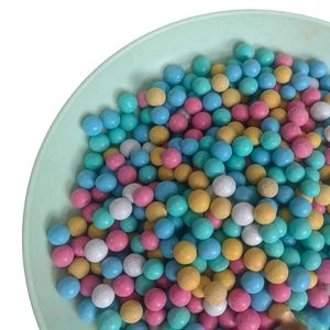 Perles sensorielles en céramique lisse et ronde pour jouets en porcelaine - Matériau sûr, multicolores, petites et grandes tailles - Product Image 6