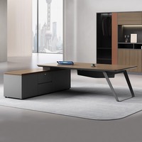 Combinaison de chaise de bureau président unique de haute qualité pour bureau grands bureaux de superviseur de poste de travail modernes pour directeur général