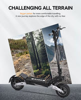 Scooter Eléctrico Plegable Todoterreno T10 OOTD Barato de Almacén en EE. UU., Trotinette Electrique, Skateboard Eléctrico para Adultos