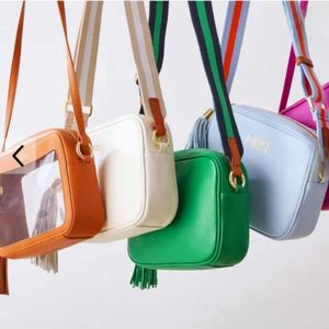 7.8inches Tassel PU Leather Shoulder <b>Bag</b> <b>for</b> Women Colorful Straps <b>Crossbody</b> <b>Travel</b> Outdoor Chest <b>Bag</b> Vintage Style Zipper - Product Image 5