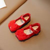 Chaussures pour filles 2026, nouveau style, mode bébé, princesse, semelle souple monocouche, printemps/automne, style coréen, à scratchs