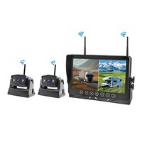 Système numérique sans fil HD 1080P avec moniteur DVR 9 pouces pour la logistique de flotte lourde OEM/ODM
