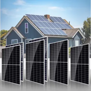 공장 도매 고효율 PV 모듈 하프 셀 450W 500W 550W 560 와트 모노 시가 태양 전지 패널 태양 전지 시스템 패널