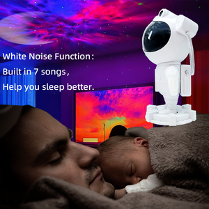 Sao chiếu ánh sáng ban đêm với loa không dây phi hành gia chiếu đầy sao Tinh Vân Trần LED Đèn với bộ đếm thời gian và từ xa - Product Image 4