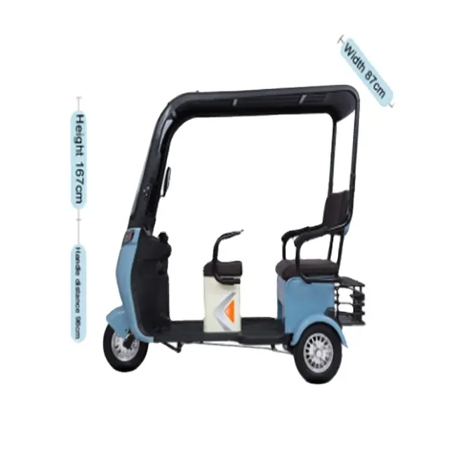 Export USA Trike noleggio moto Business batteria bici bici elettrica Pedicab taxi con sedile passeggero