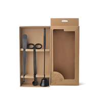 Suisen Coupe-mèche et éteignoir à bougie en acier inoxydable personnalisé, écologique, accessoires pour bougies de soja, bougies pilier et bougies chauffe-plat
